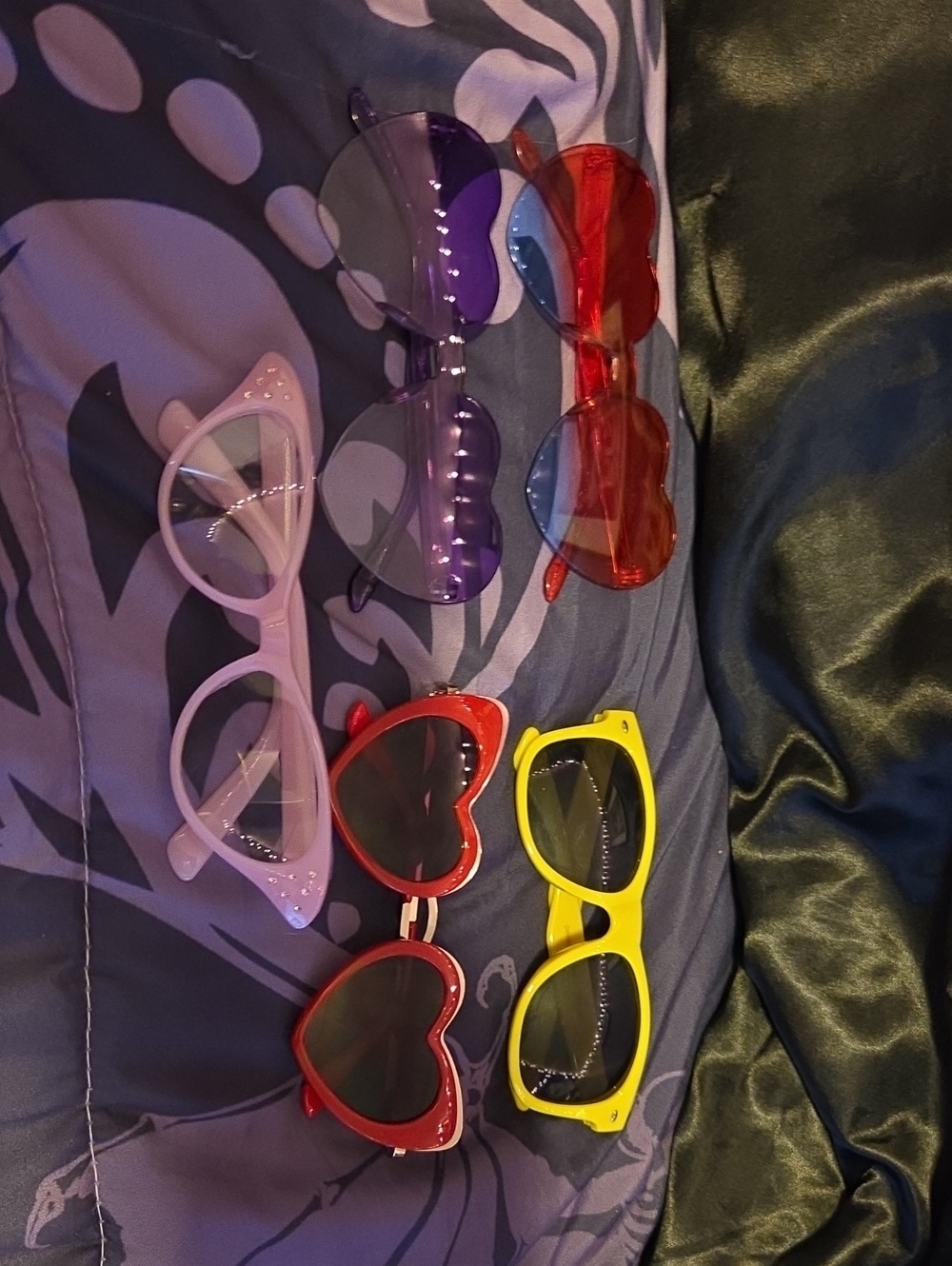 Colorful Variety Of Glasses (5 Pack)